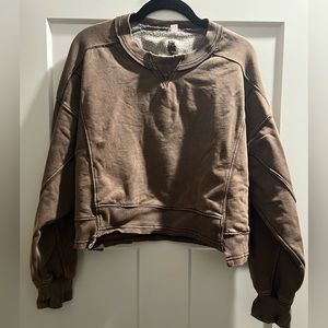 Chocolate brown pullover